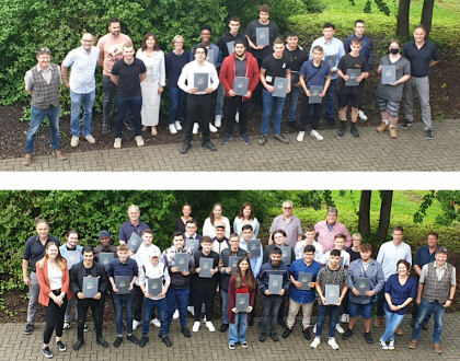 Zeugnisübergabe an die Schülerinnen und Schüler der Berufsfachschule (BFS) und Bildungsgänge zur Berufsvorbereitung (BzB)