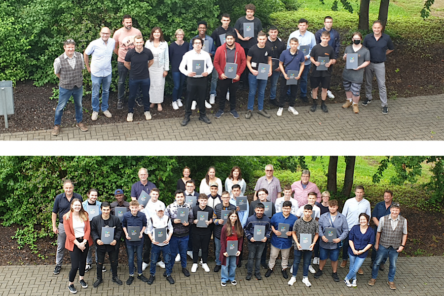 Zeugnisübergabe an die Schülerinnen und Schüler der Berufsfachschule (BFS) und Bildungsgänge zur Berufsvorbereitung (BzB)