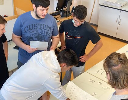 Legefilm-Projekt der 10B BF zum Thema „Bewerbung“