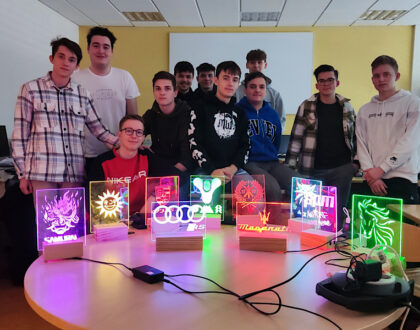 Mikrocontroller gesteuerte LED-Lampe