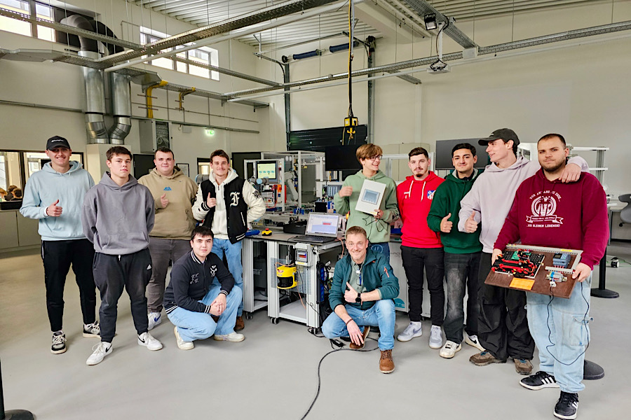 Projektarbeit der Elektroniker für Betriebstechnik, 4. Abj.