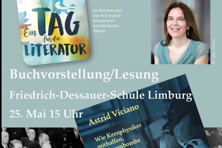 Lesung an der FDS: „Die Formel des Widerstandes“