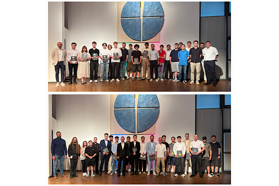 Abschlussfeier der Teilzeit-Berufsschulklassen in der Domäne Blumenrod…