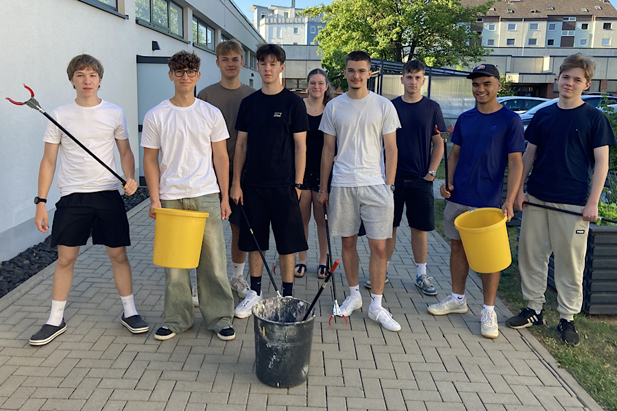 Aktion „Sauberhafter Schulweg“