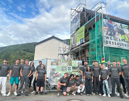 We AHR Dessauer - wir packen's an: Projekt im Ahrtal